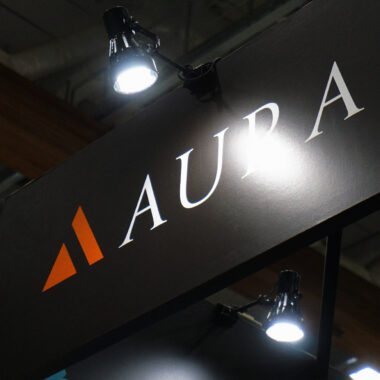 AURA／エンディング産業展 展示ブースデザイン