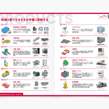 前川製作所／新卒採用パンフレット